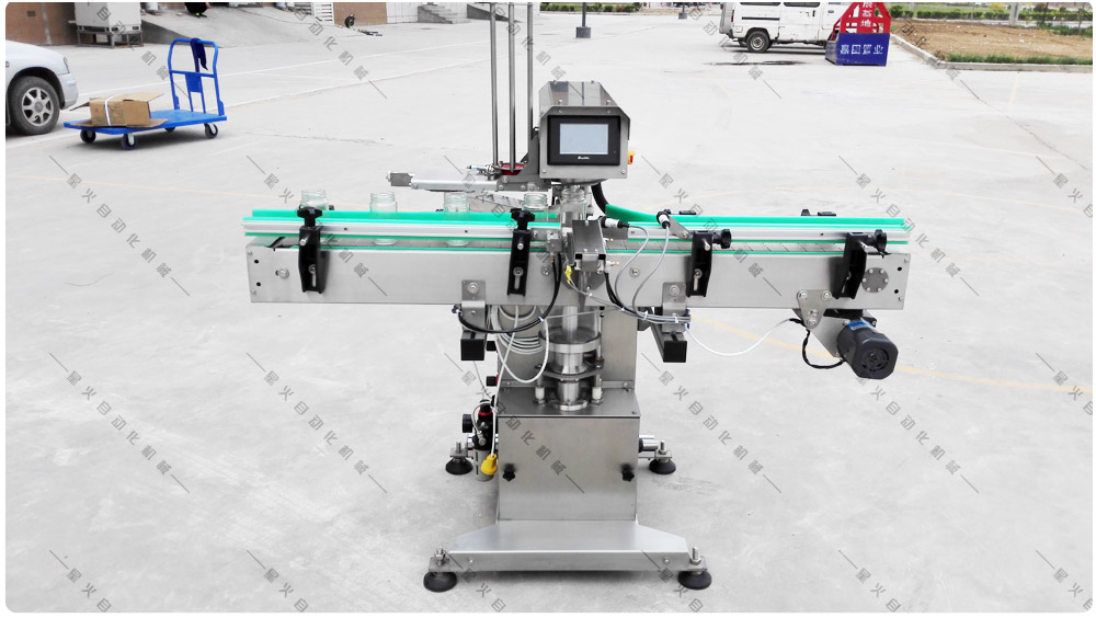 玻璃瓶真空旋蓋機(jī)-生產(chǎn)線專用真空旋蓋機(jī)械(圖1)
